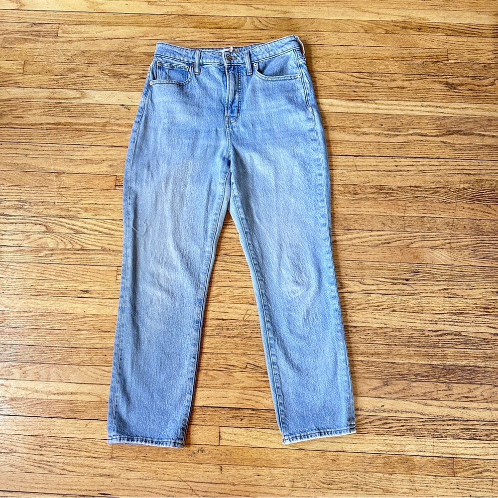 Madewell Curvy Perfect Vintage Straight Jeans